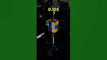 This Guy : Solve rubiks cube under a second.........
