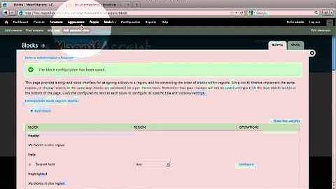 96. How to hide the secondary menu (user menu) (a Drupal how-to)