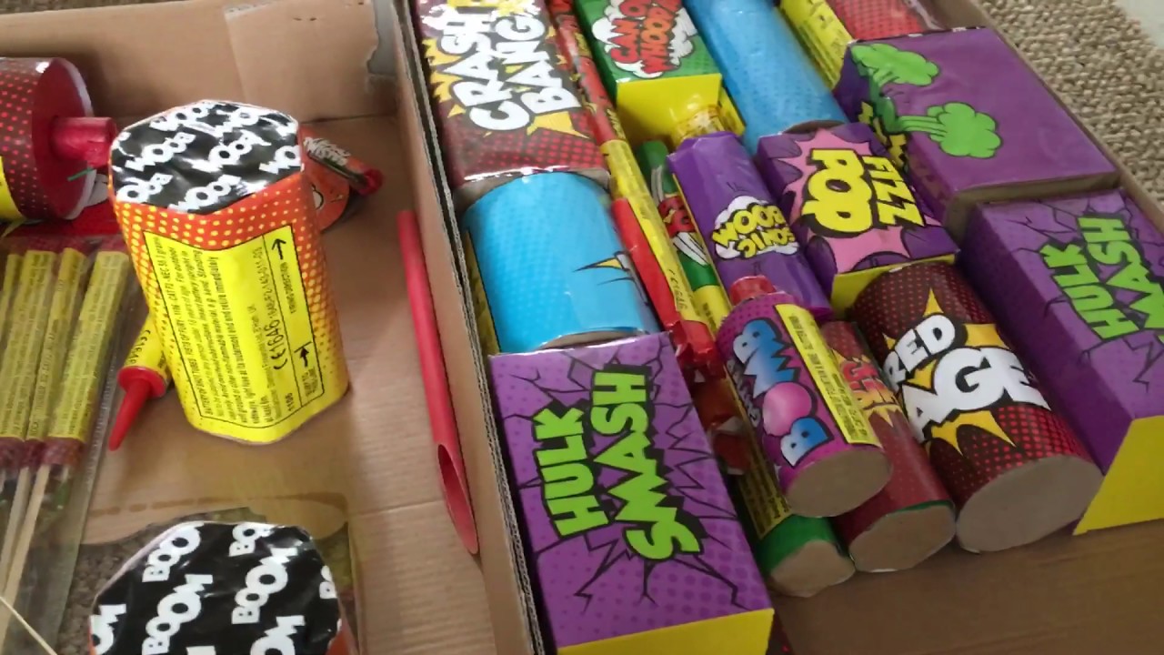 Wham! Selection box by diamond fireworks unboxing