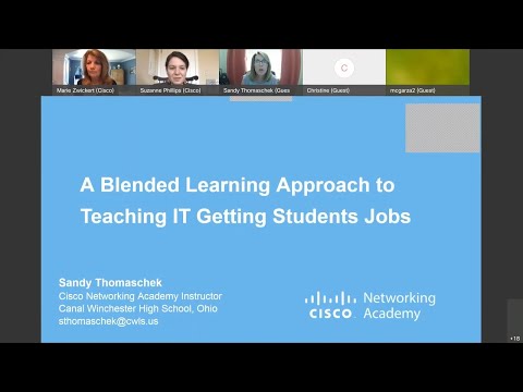 A Blended Learning Approach to Teaching IT Getting Students Jobs