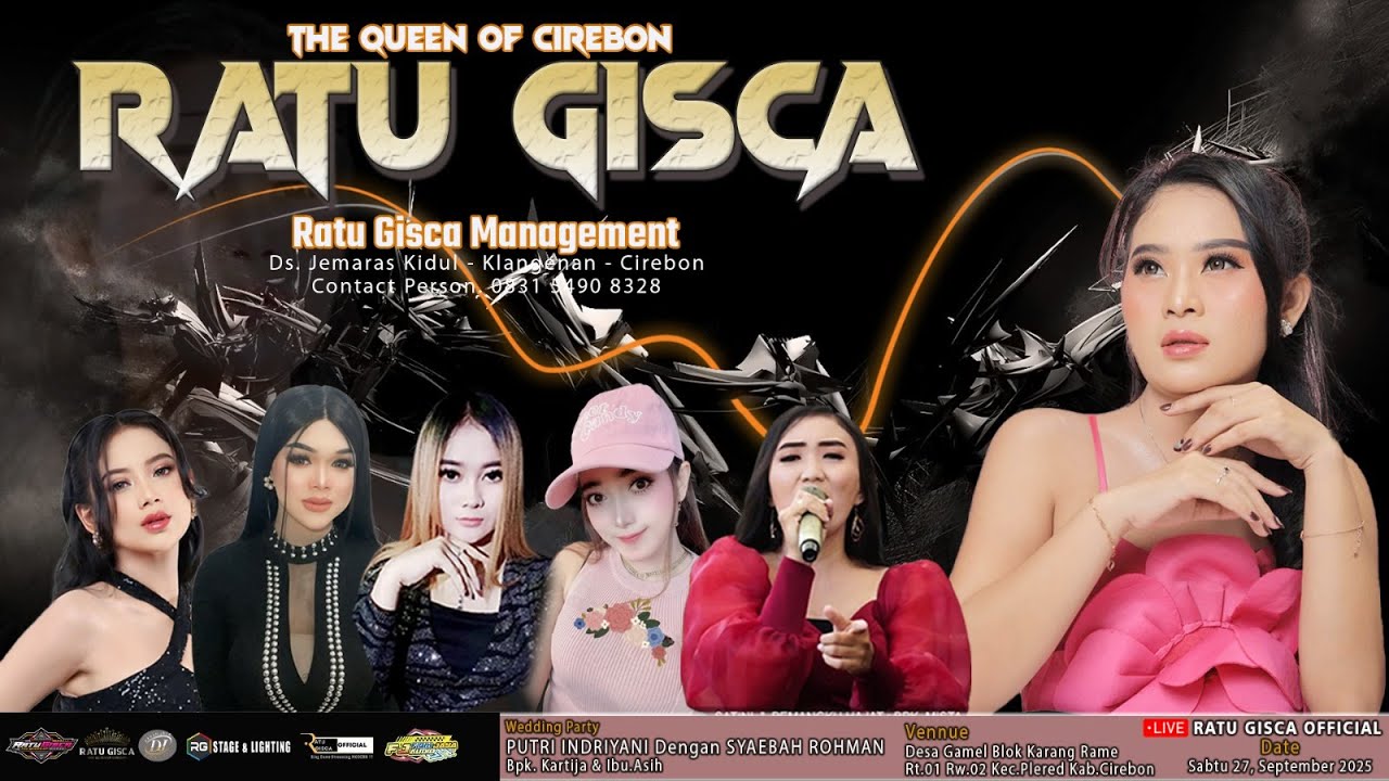 🔴 LIVE RATU GISCA THE QUEEN OF CIREBON || GAMEL - PLERED - CIREBON  || SABTU 27, SEPT 2025