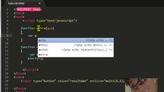 Tutorial Javascript basico4 - Llamada de funciones