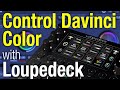 Contrlez les paramtres de couleur de davinci resolve avec loupedeck