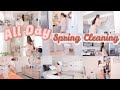 ALL DAY SPRING CLEANING ✨🌸 CLEANING MOTIVATION 2021