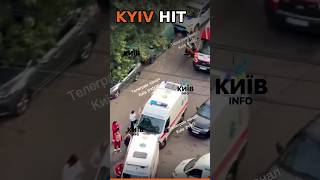 Kyiv Hit as Russia's Drones Strike 5 Regions in Ukraine, 4 Lost #ukrainewar #kyiv #dronewar #Shorts