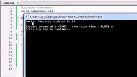 Buckys C++ Programming Tutorials   10   Creating Functions That Use Parameters   YouTube
