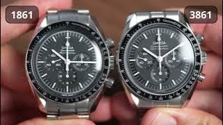 Omega Speedmaster Professional Moonwatch 1861 VERSUS 3861