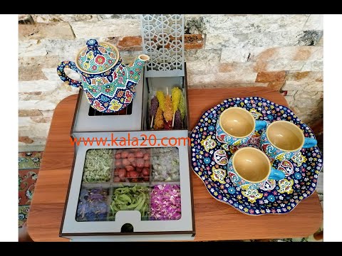 جعبه استند دمنوش خوری