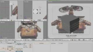 Modelado Wall-E en Blender 1-3