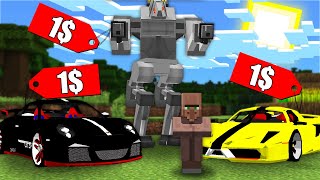 ПОЧЕМУ ЭТОТ ЖИТЕЛЬ ПРОДАЕТ ВСЕ ЗА 1$ В МАЙНКРАФТ 100% Троллинг Ловушка Minecraft