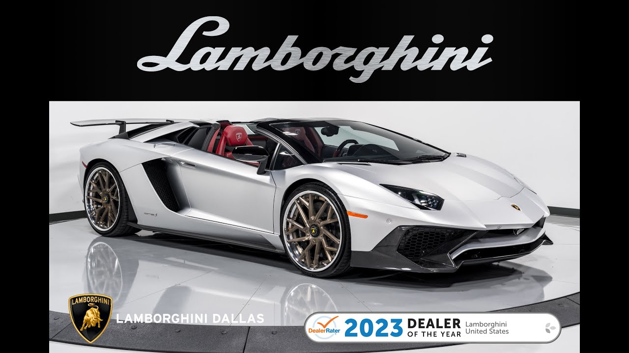 2018 Lamborghini Aventador Roadster S LC878 - YouTube