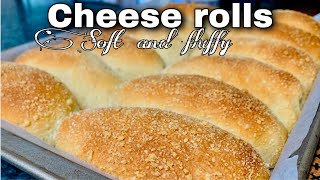 how to make soft and fluffy cheese rolls | amazing cheese rolls