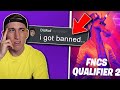 My teammate got banned 24 Hours before FNCS..