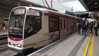 MTR Light Rail 1129+1125 departing Tuen Mun P2
