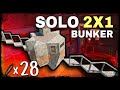 NEW 2X1 ROOF BUNKER BASE DESIGN 2021 | Rust Base Build