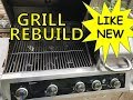 How to Refurbish a BBQ Grill - Rebuild and Save