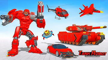 Tank Robot Multi Transform: Robot Animals Transformers Battle - Android Gameplay