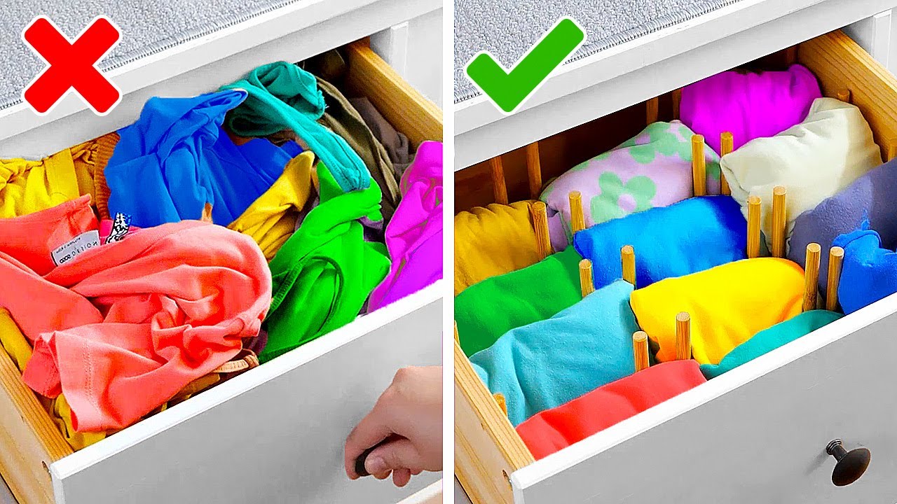 Easy Ways to Keep Your House Clean And Organized - YouTube