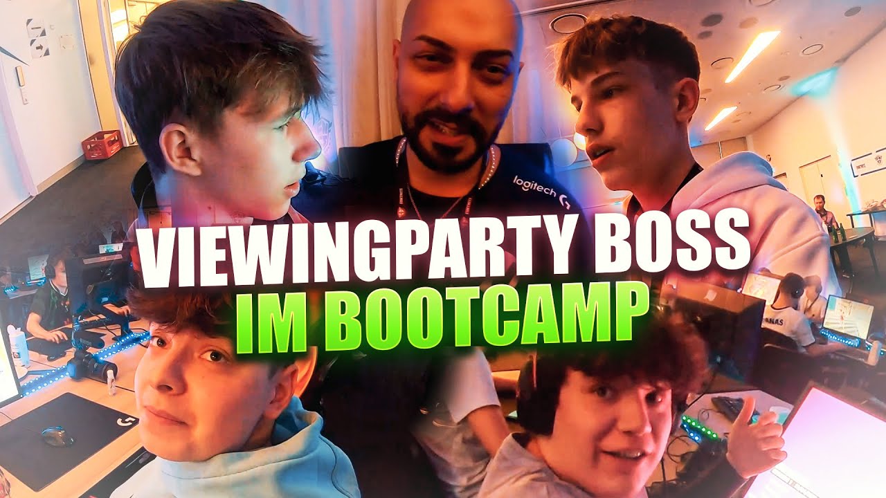 Ich TREFFE ALLE FORTNITE PROS IN REALLIFE |  Viewingparty Boss im Bootcamp - Solo Cash Cup Opens