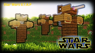 Minecraft - How To Make  A Star Wars S.T.A.P
