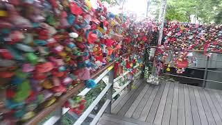exploring love lock avenue in seoul tower exploring love lock avenue in seoul tower