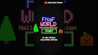 There Was a Forgotten Halloween FNAF Game... No Not That One