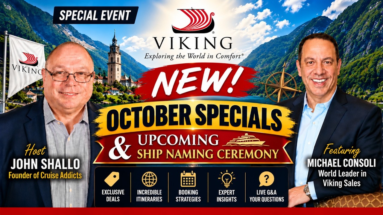 LIVE with Michael Consoli: The Godfather, Viking October Specials, Q&A and More