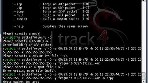 WEP Cracking with Backtrack 4 (Part 2 of 2)