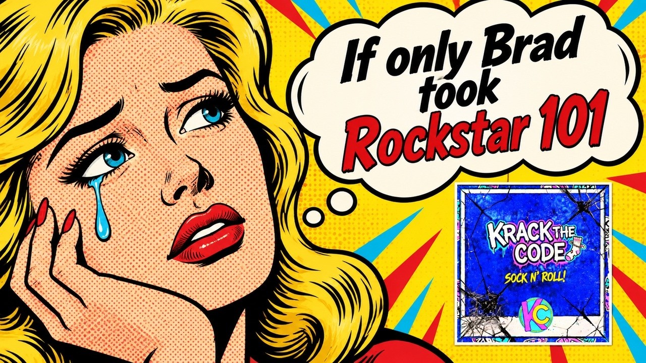 Krack the Code - Rockstar 101 [Official Lyric+Visualizer] - YouTube