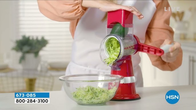 Kitchen HQ Speed Grater and Slicer with Suction Base 