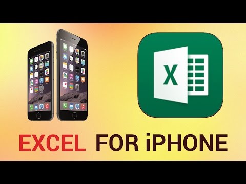 Excel for iPhone overview