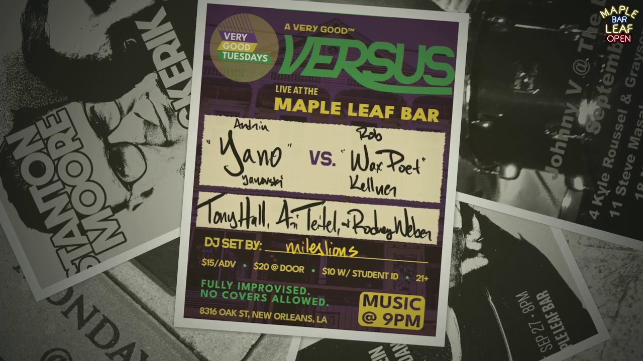 Stanton Moore, Skerik & Brian Haas - 09/19/2025 - Maple Leaf Bar Live