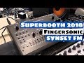 Superbooth 2018 fingersonic synset fm synthesizer quick sound demo  synth anatomy