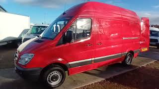 MERCEDES SPRINTER 313 MWB SUPER HIGH ROOF AUTOMATIC