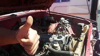 86 toyota 22r Weber Carb