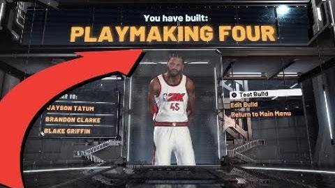RARE NBA 2K20 *PLAYMAKING FOUR* FORWARD BUILD. How I created this rare PLAYMAKING FOUR build 2K20.
