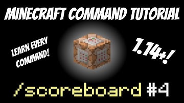Detect When A Player Mines a Block in Minecraft | Scoreboard Command Tutorial