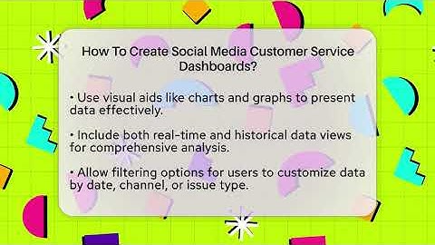 How To Create Social Media Customer Service Dashboards? - Everyday-Networking