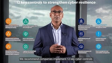 Cyber resilience: 12 key controls to strengthen your security