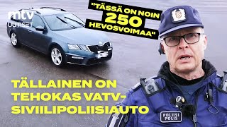 Millainen on poliisin noin 300-heppainen VATV-erikoispartioauto? MTV tutustui 🚨