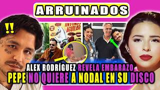 NODAL FRACASA CON ÁNGELA PORQUE PEPE AGUILAR NO QUIERE QUE CANTE EN SU DISCO Y OCULTAN EMBARAZO