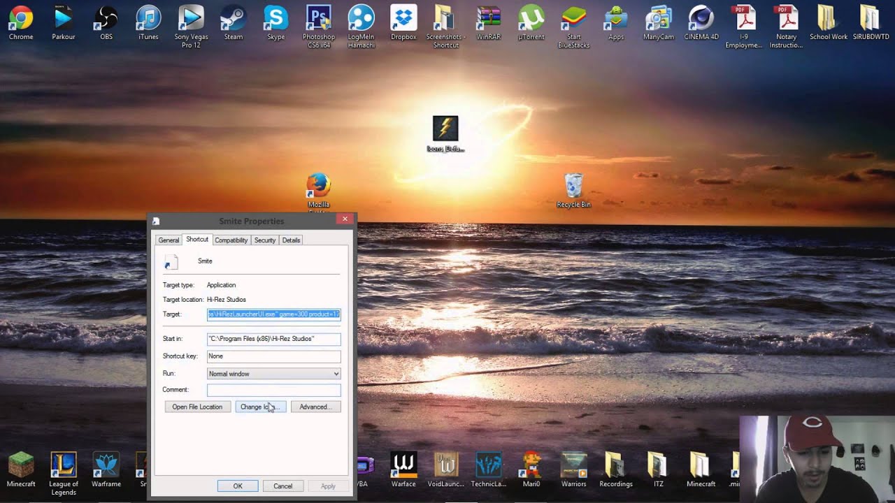 How To Fix Your Desktop SMITE Icon (Any Icons Really