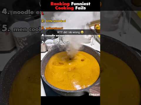 Ranking Funniest Cooking Fails