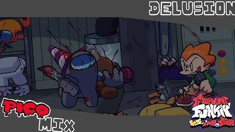 Fnf psych engine 1.0.4h Delusion pico mix test android