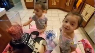Twincesses Ava & Gia - Father's Day Breakfast