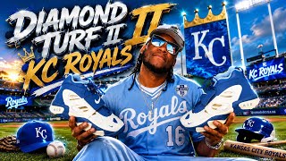 AIR DIAMOND TURF II "KANSAS CITY ROYALS" REVIEW!!!