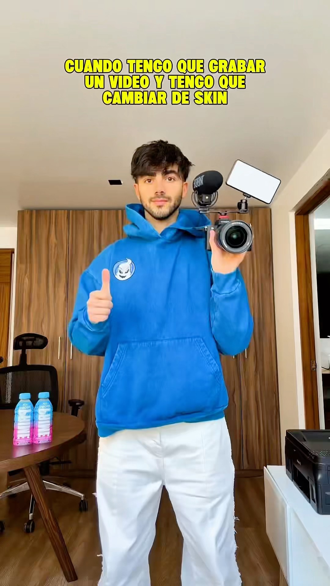 Me gusta el color azul ?