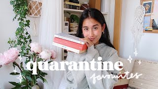 quarantine favourites | books, tv shows, podcasts & more !!