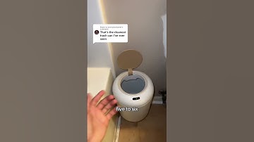Upgrade Your Bathroom with a Motion Sensor Trash Can #fok
