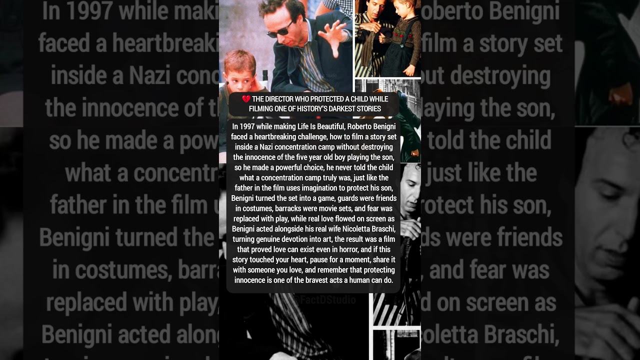 💔 The Director Who Protected A Child While Filming One Of History’s Darkest Stories